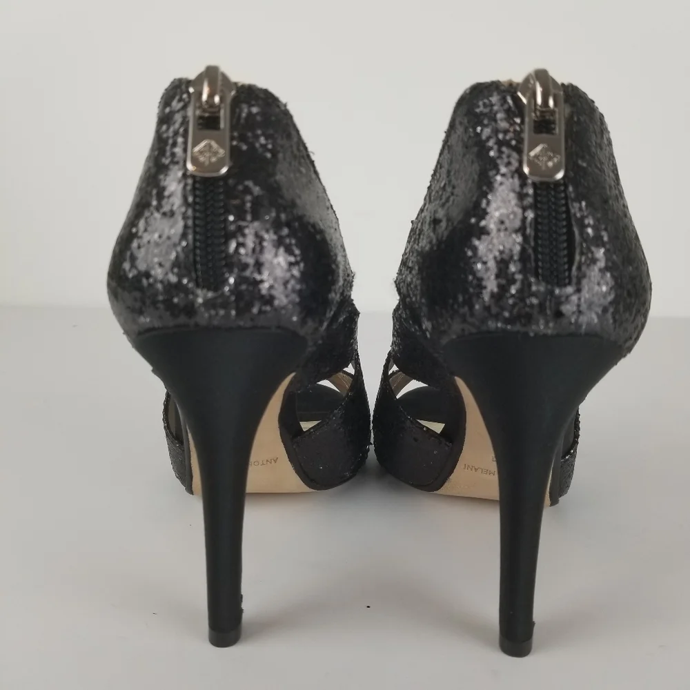 Antonio‎ Melani Black Slender Heel Size 8.5M